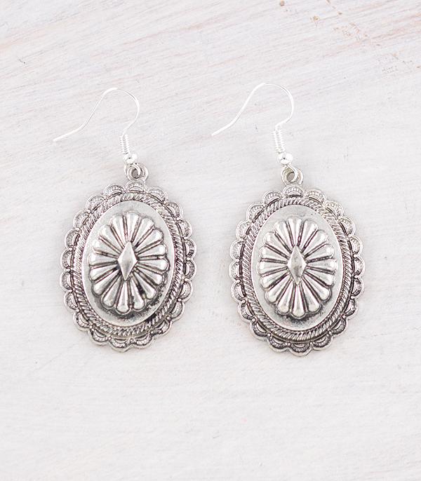 New Arrival :: Wholesale Western Concho Earrings