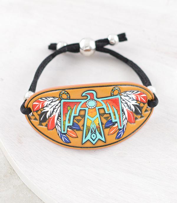 New Arrival :: Wholesale Western Vegan Leather Bracelet