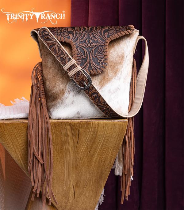 WHAT'S NEW :: Wholesale Cowhide Tooled Fringe Shoulder Bag