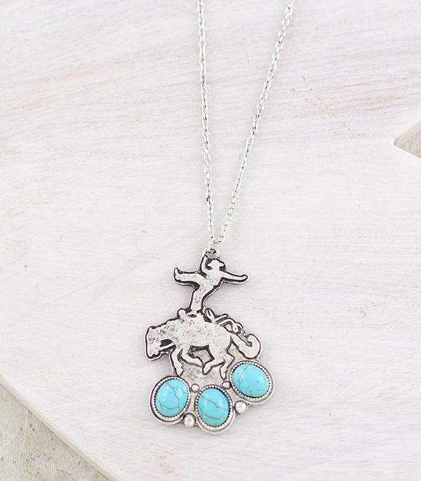 New Arrival :: Wholesale Western Rodeo Cowboy Necklace