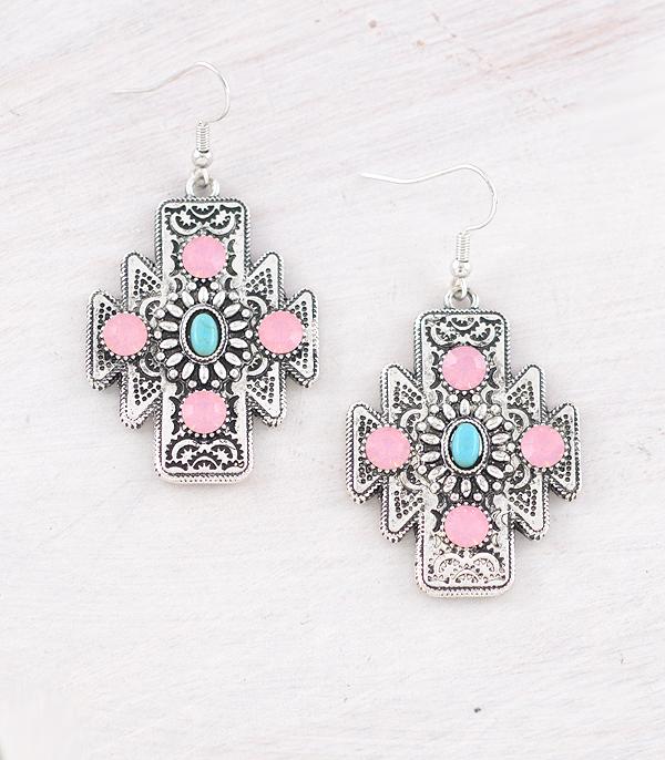 New Arrival :: Wholesale Western Aztec Earrings