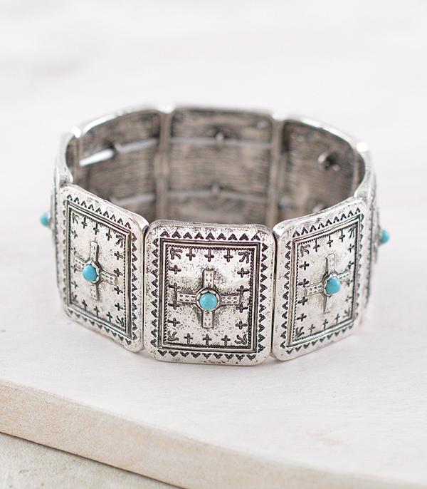 WHAT'S NEW :: Wholesale Western Cross Concho Bracelet