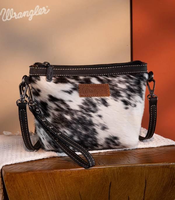 MONTANAWEST BAGS :: CROSSBODY BAGS :: Wholesale Wrangler Genuine Cowhide Crossbody Bag