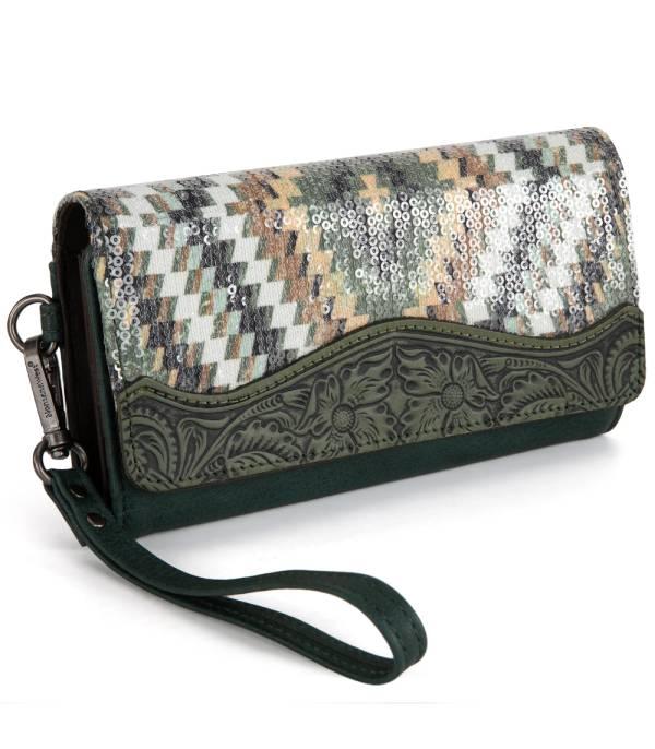 WHAT'S NEW :: Wholesale Montana West Aztec Tooled Wallet