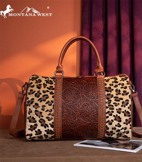 New Arrival :: Wholesale Montana West Tooled Duffle Bag