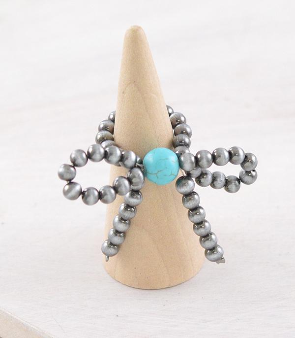 New Arrival :: Wholesale Western Navajo Pearl Bow Ring