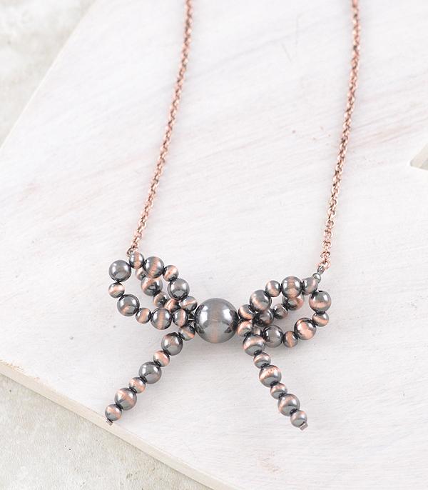 New Arrival :: Wholesale Western Navajo Pearl Bow Necklace