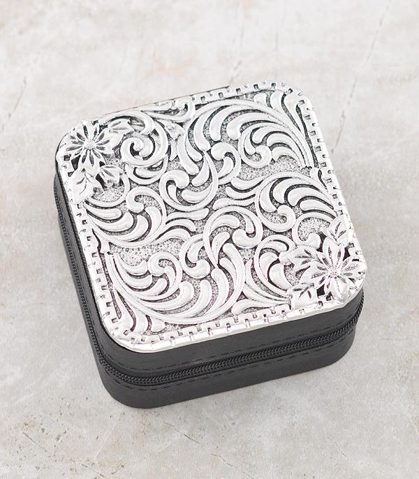 New Arrival :: Wholesale Western Tooling Mini Jewelry Case