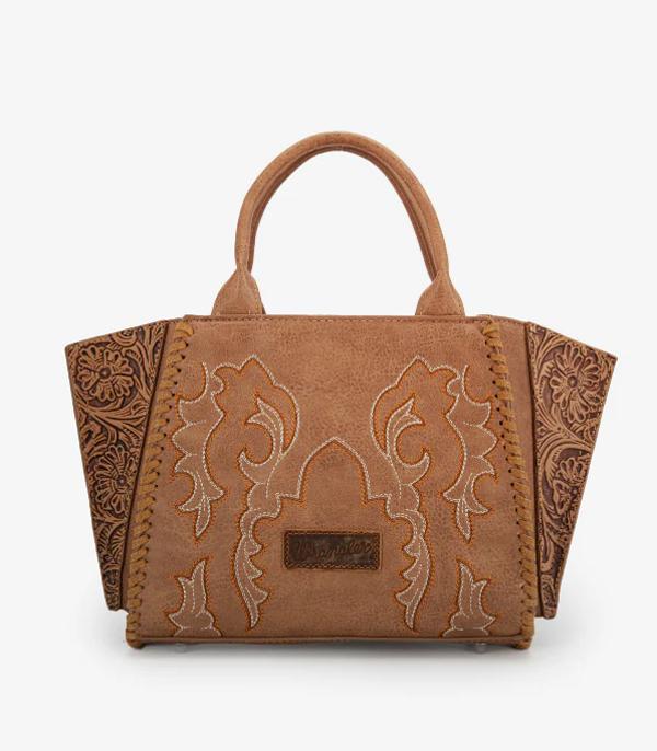 MONTANAWEST BAGS :: WESTERN PURSES :: Wholesale Wrangler Boot Stitch Tote Crossbody Bag