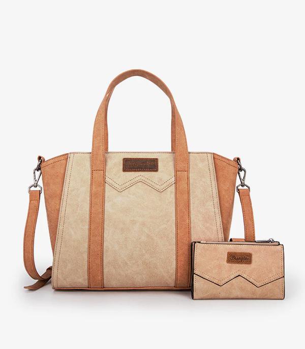 WHAT'S NEW :: Wholesale Wrangler W Stitch Tote Wallet Set