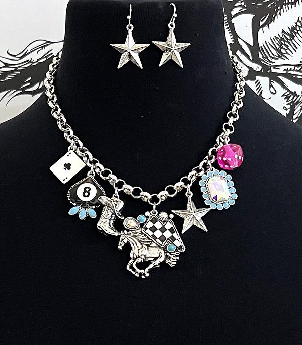 New Arrival :: Wholesale Western Charm Necklace Set