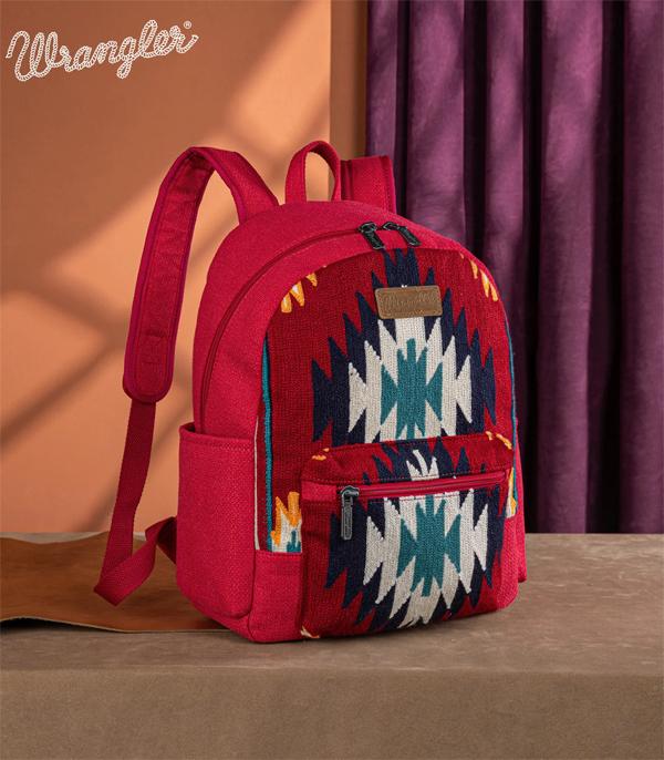 MONTANAWEST BAGS :: WESTERN PURSES :: Wholesale Wrangler Southwestern Knitted Backpack