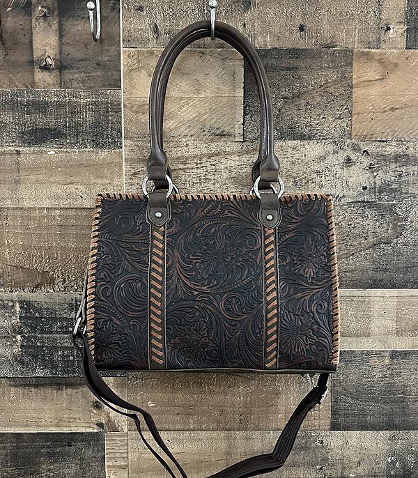 MONTANAWEST BAGS :: WESTERN PURSES :: Wholesale Montana West Tooling Tote Bag