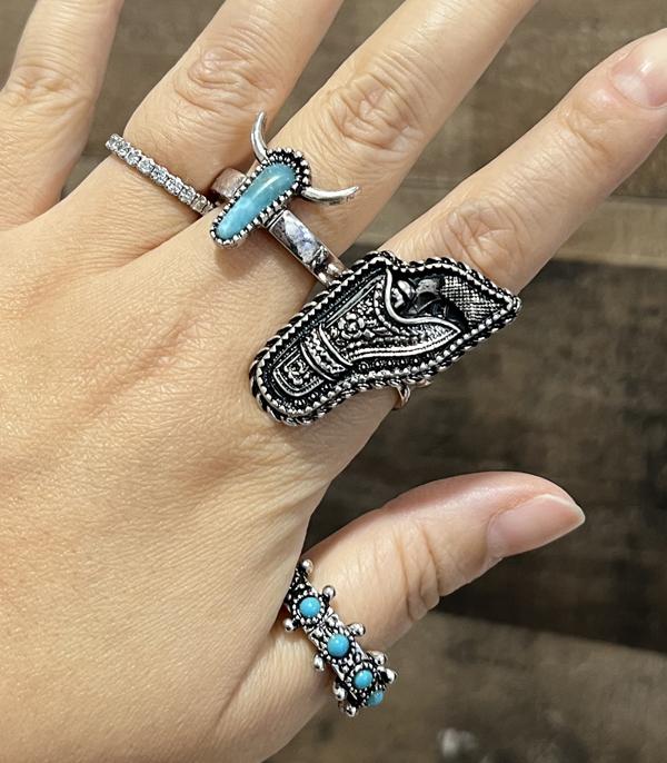 New Arrival :: Wholesale Western Gun Ring