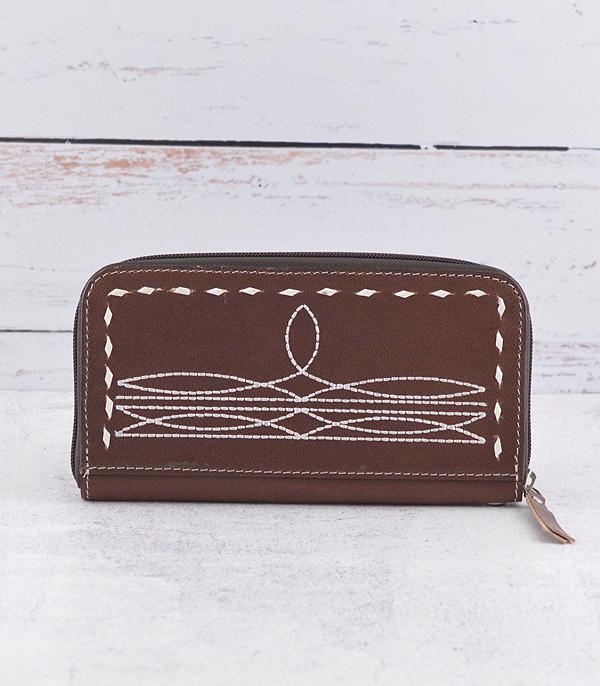 WHAT'S NEW :: Wholesale Boot Stitch Leather Wallet