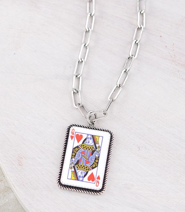 WHAT'S NEW :: Wholesale Queen Of Hearts Pendant Necklace