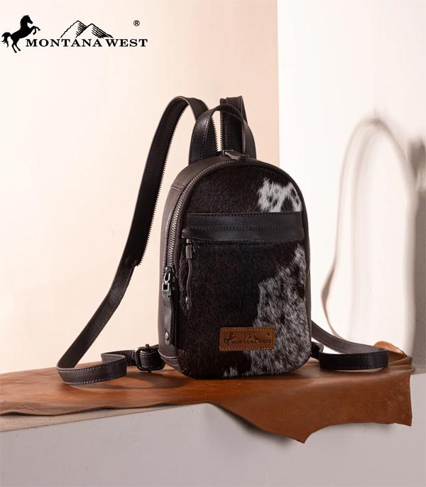 MONTANAWEST BAGS :: WESTERN PURSES :: Wholesale Montana West Cowhide Sling Bag