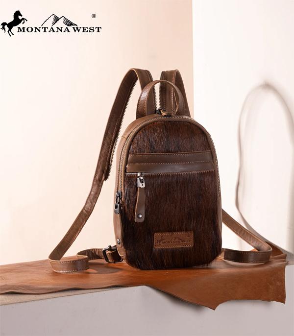 MONTANAWEST BAGS :: WESTERN PURSES :: Wholesale Montana West Cowhide Sling Bag