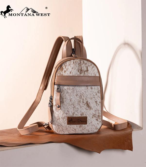 MONTANAWEST BAGS :: WESTERN PURSES :: Wholesale Montana West Cowhide Sling Bag