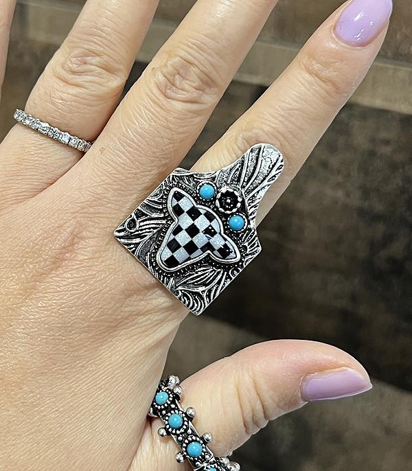 New Arrival :: Wholesale Tipi Brand Western Cattle Tag Ring