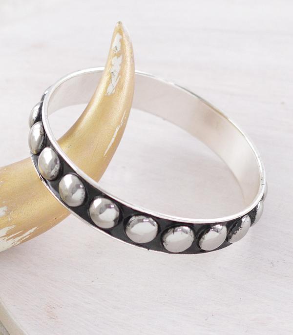 WHAT'S NEW :: Wholesale Western Bubble Concho Bangle Bracelet