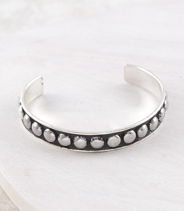 New Arrival :: Wholesale Western Bubble Concho Cuff Bracelet