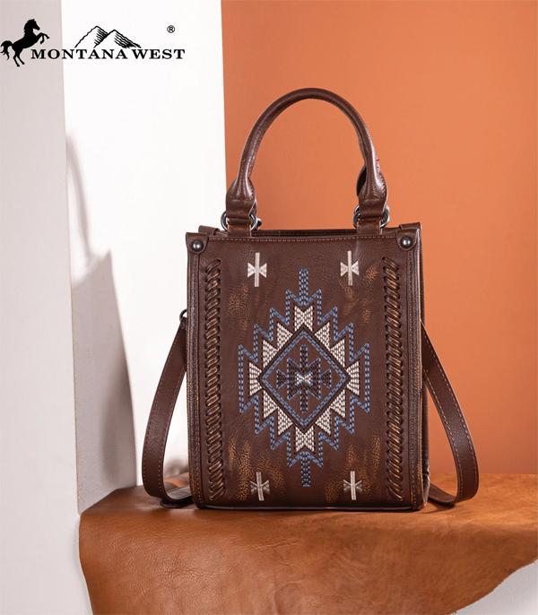 WHAT'S NEW :: Wholesale Montana West Aztec Small Tote Crossbody