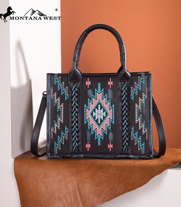 MONTANAWEST BAGS :: WESTERN PURSES :: Wholesale Montana West Aztec Tote Crossbody Bag