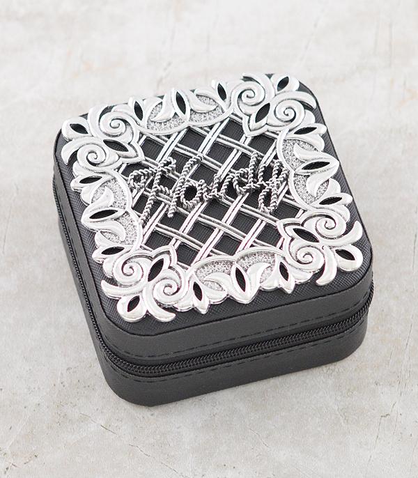 New Arrival :: Wholesale Western Howdy Mini Jewelry Case