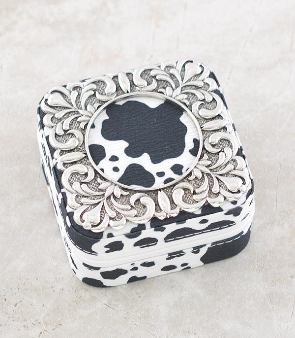 New Arrival :: Wholesale Western Cow Tooling Mini Jewelry Case