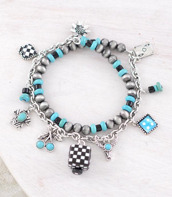 New Arrival :: Wholesale Western Charm Beaded Bracelet