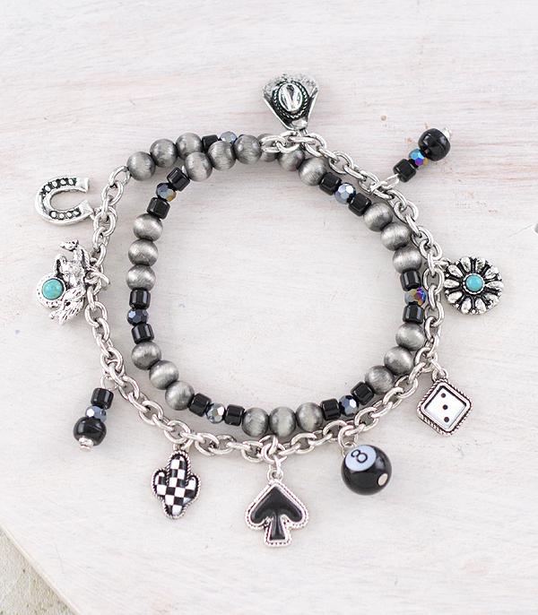 WHAT'S NEW :: Wholesale Western Charm Beaded Bracelet