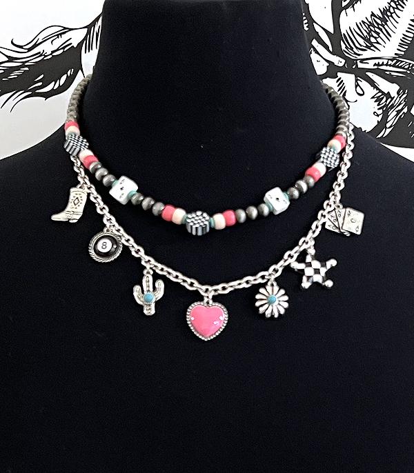 New Arrival :: Wholesale Western Charm Necklace