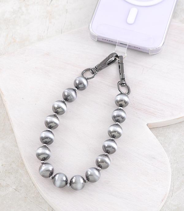 <font color=BLUE>WATCH BAND/ GIFT ITEMS</font> :: KEYCHAINS :: Wholesale Western Navajo Pearl Phone Wristlet