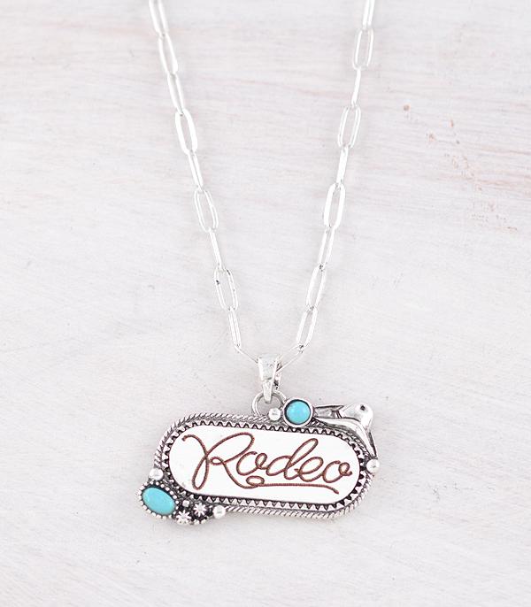 New Arrival :: Wholesale Rodeo Turquoise Necklace