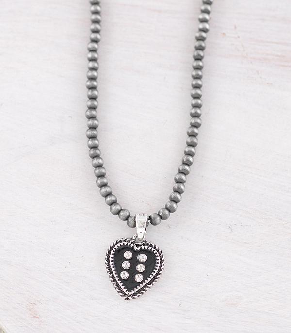 WHAT'S NEW :: Wholesale Western Heart Dice Pendant Necklace