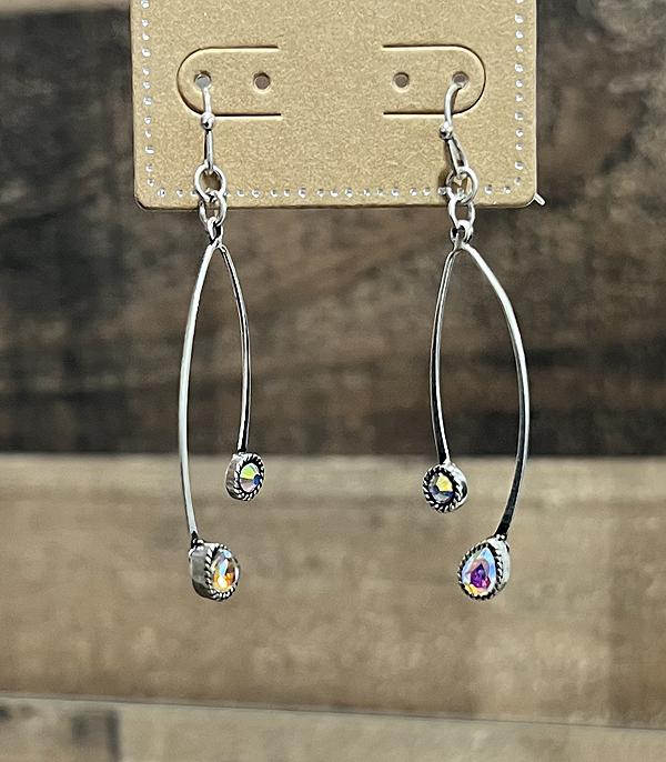 WHAT'S NEW :: Wholesale Western AB Stone Earrings