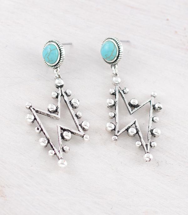 WHAT'S NEW :: Wholesale Western Turquoise Post Bolt Earrings