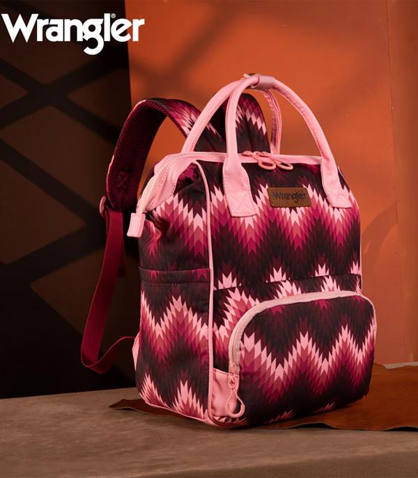 New Arrival :: Wholesale Wrangler Aztec Print Callie Backpack