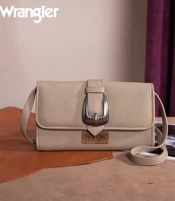 New Arrival :: Wholesale Wrangler Buckle Wallet Crossbody Bag