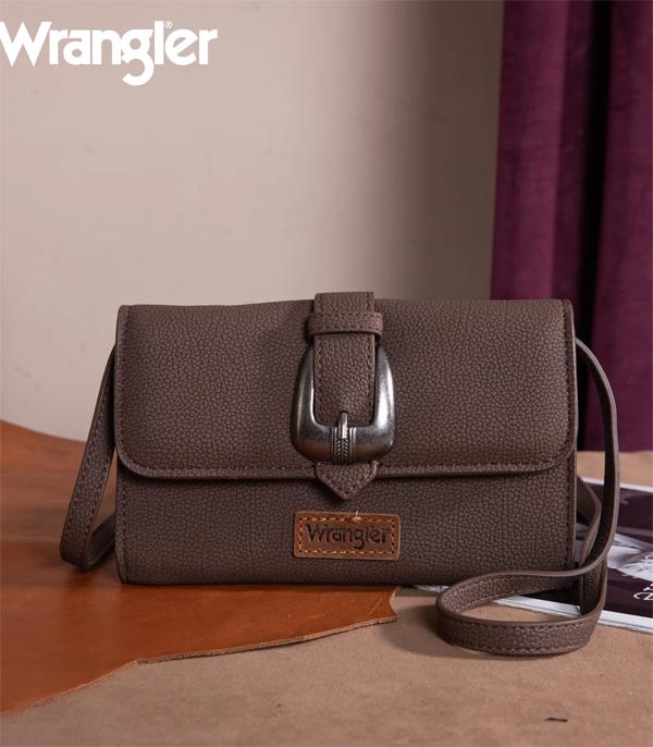 New Arrival :: Wholesale Wrangler Buckle Wallet Crossbody Bag