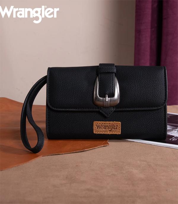 MONTANAWEST BAGS :: CROSSBODY BAGS :: Wholesale Wrangler Buckle Wallet Crossbody Bag