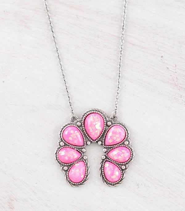 WHAT'S NEW :: Wholesale Pink Squash Blossom Necklace