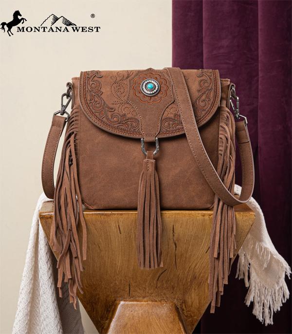 WHAT'S NEW :: Wholesale Montana West Fringe Saddle Crossbody Bag