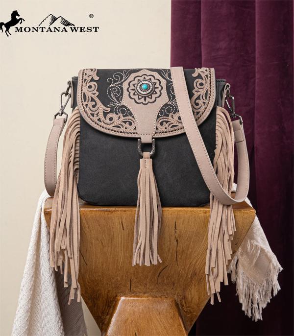 WHAT'S NEW :: Wholesale Montana West Fringe Saddle Crossbody Bag