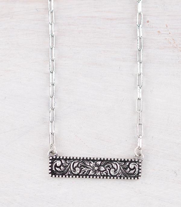 WHAT'S NEW :: Wholesale Western Tooling Bar Necklace