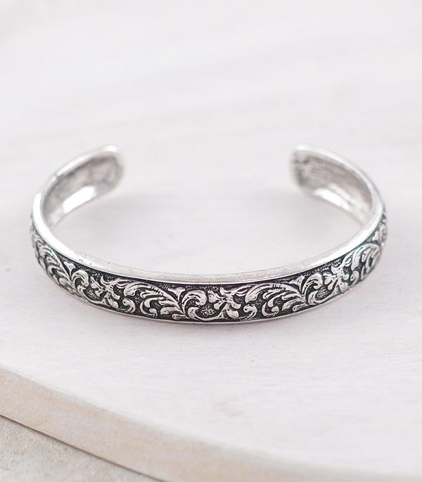 BRACELETS :: CUFF I BANGLE :: Wholesale Western Tooling Cuff Bracelet