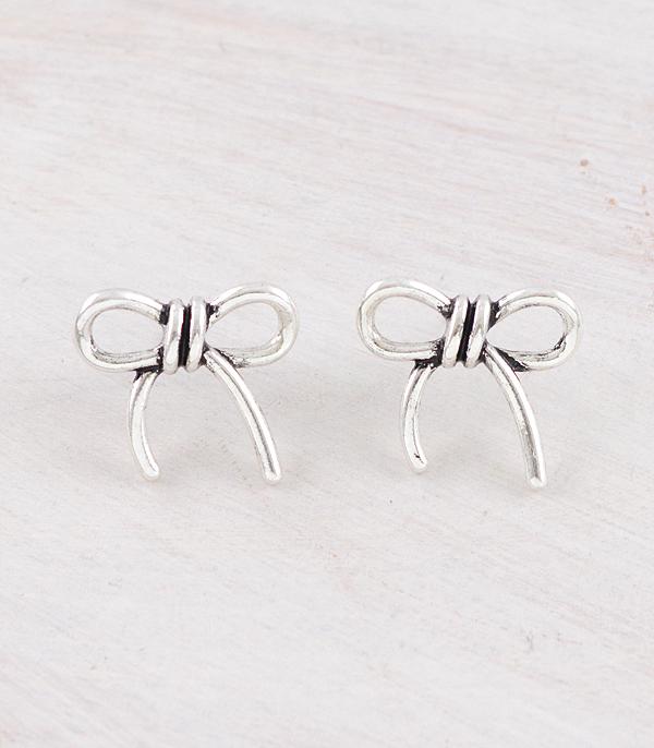 New Arrival :: Wholesale Western Bow Earrings