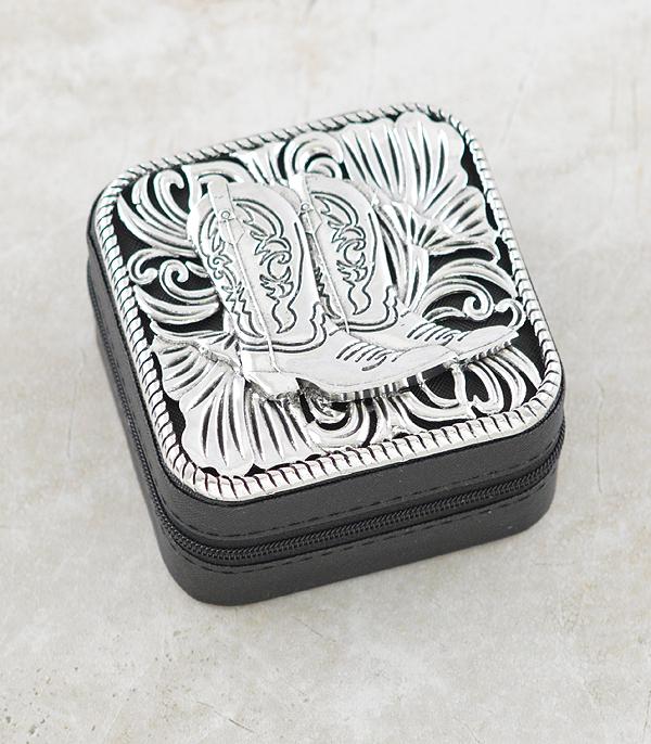 New Arrival :: Wholesale Western Boot Mini Jewelry Case