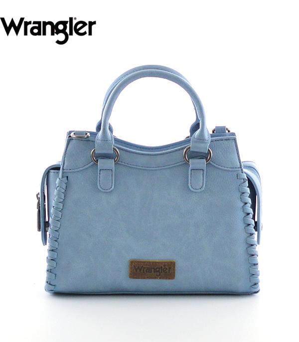 New Arrival :: Wholesale Wrangler Braided Detail Tote Crossbody 